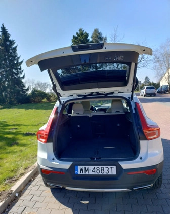 Volvo XC 40 cena 115700 przebieg: 71000, rok produkcji 2019 z Frampol małe 352